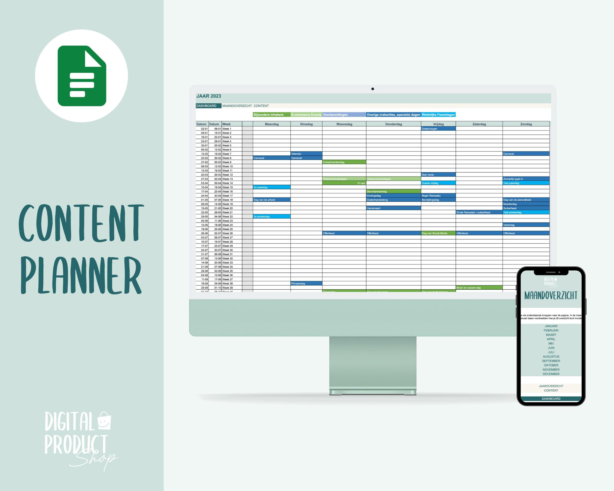 Contentplanner – etsy 1