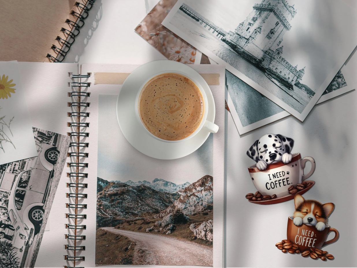 Clipart | HONDEN en KOFFIE - Afbeelding 4