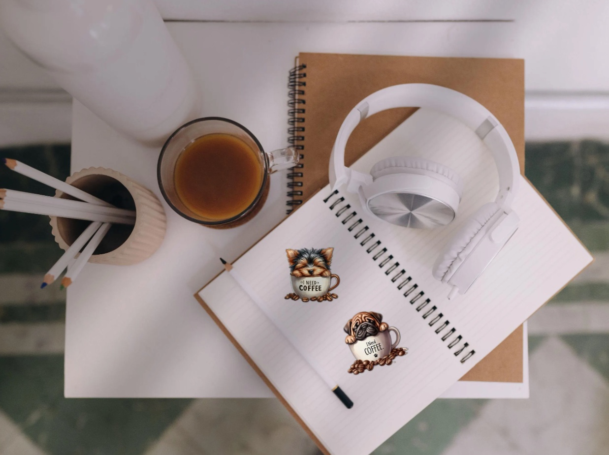 Clipart | HONDEN en KOFFIE