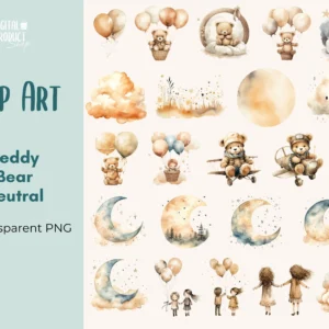 Clipart | TEDDY BEAR NEUTRAL